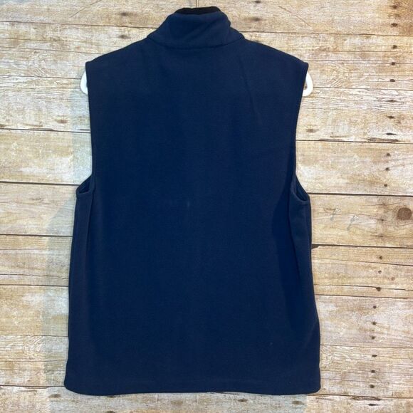 COLUMBIA FLEECE FULL ZIPPER CASUAL EVERYDAY CLASSIC INTERCHANGE SERIES VEST MED - Picture 2 of 3